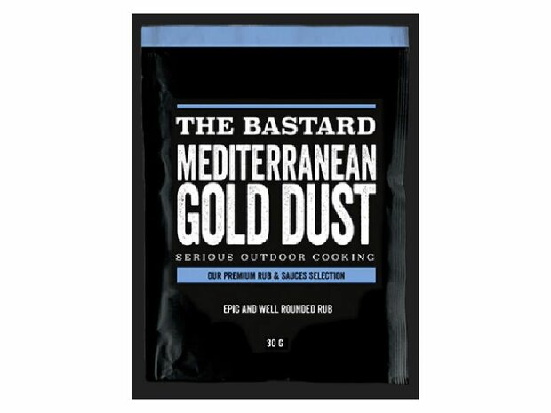 The Bastard MEDITERRANEAN GOLD DUST RUB 30 gram