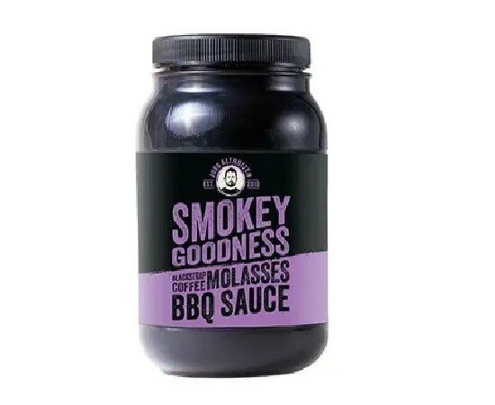 Smokey Goodness BLACKSTRAP COFFEE MOLASSES BBQ SAUCE  500 ML