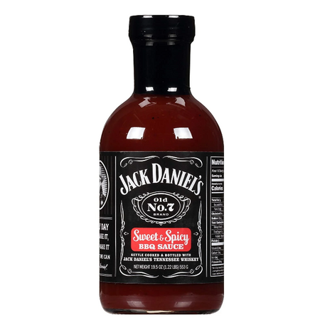 Jack Daniel's Sweet & Spicy BBQ Sauce (473ml/553gr)