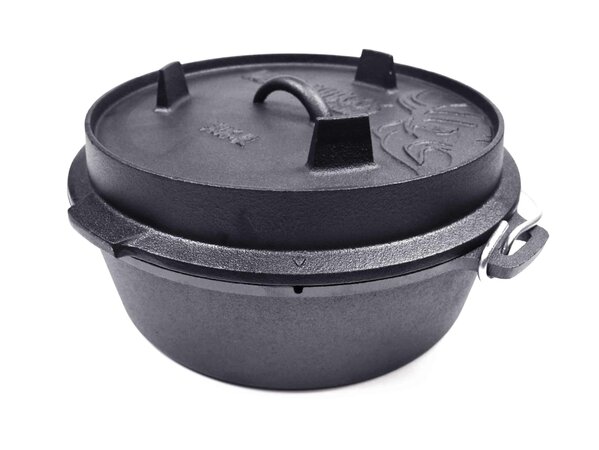 Valhal Gietijzeren Dutch Oven 6.1L zonder pootjes